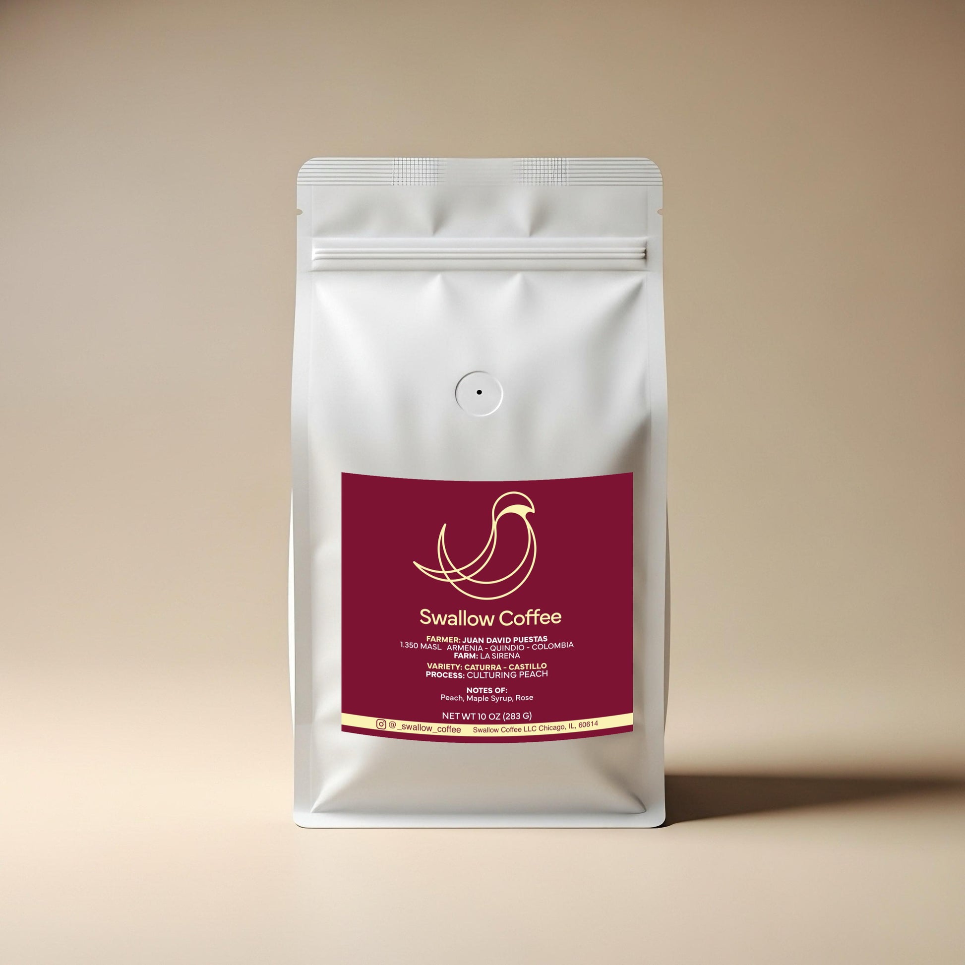 Colombia Caturra-Castillo Culturing Peach