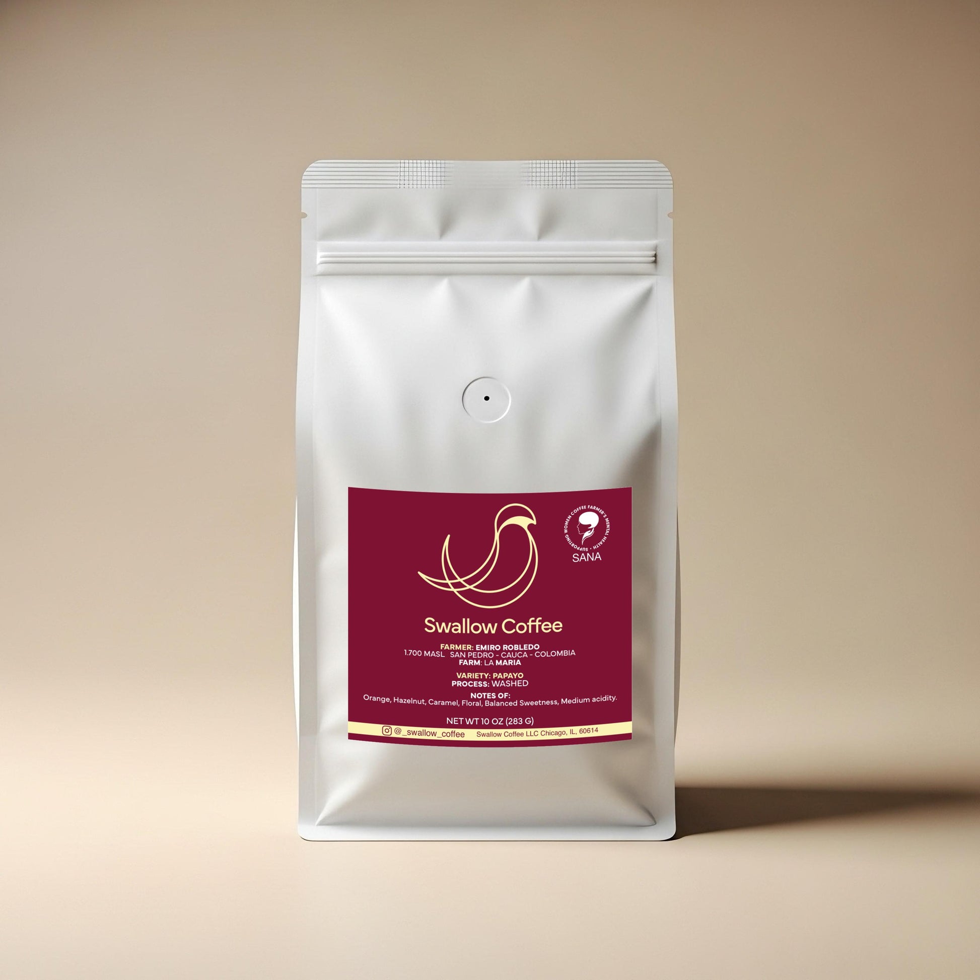 NEW Colombia Papayo Washed