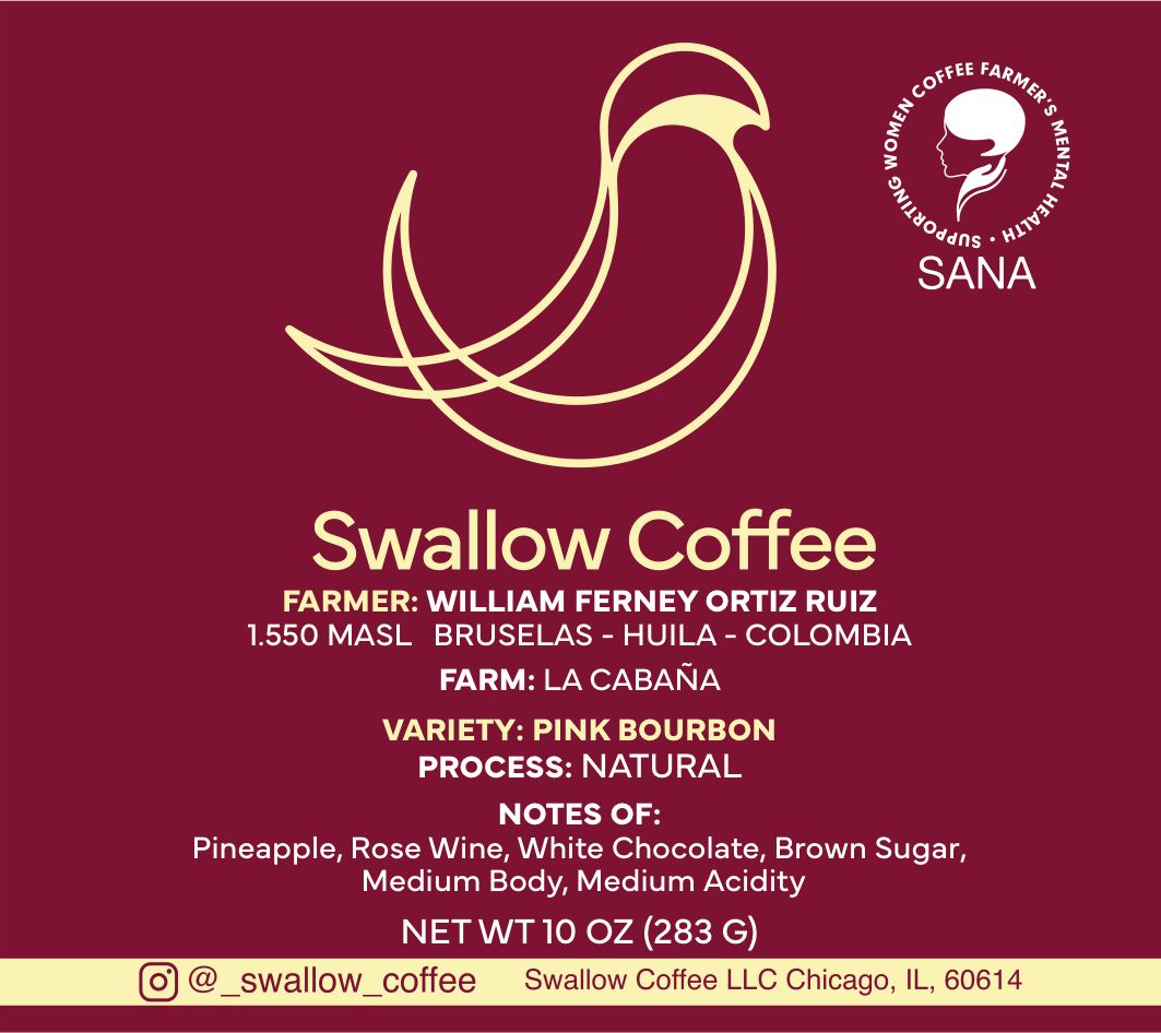 NEW Colombia Pink Bourbon Natural